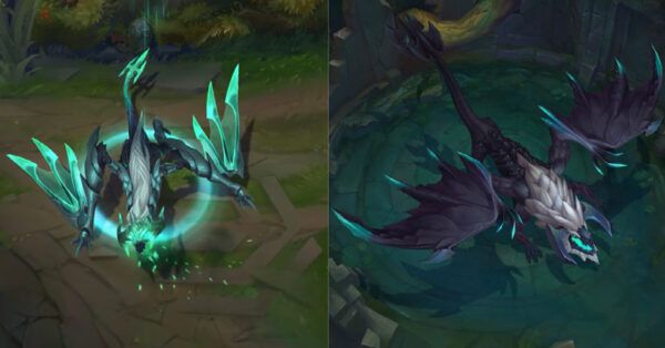 Shyvana gets a fearsome dragon design in her new Ruined skin