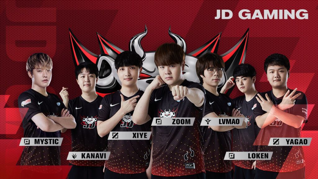 LPL team JD Gaming, Spring 2021