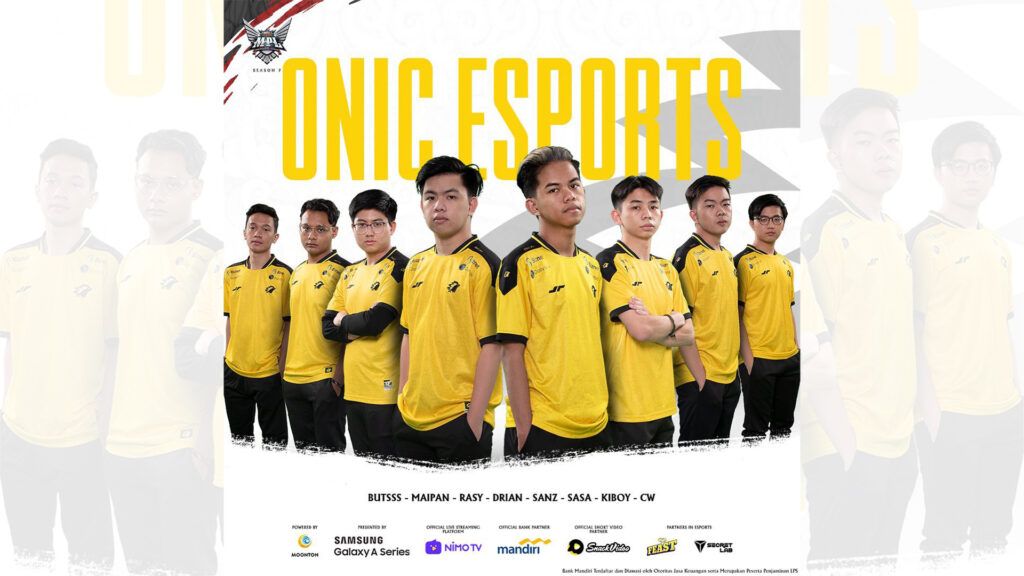 Onic Esports MPL ID S7 Roster