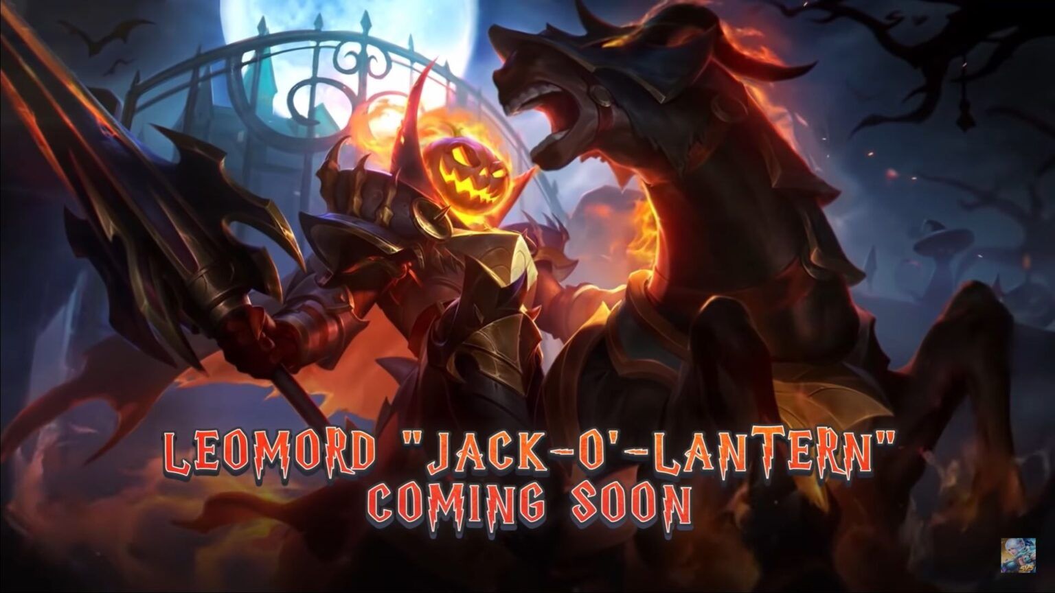 Skin MLBB "Jack-o'-lantern Leomord" semakin meriahkan Halloween tahun